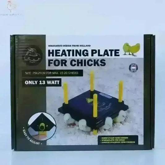 Comfort Warmteplaat 25x25cm voor Kuikens Met Verstelbare Hoogte - Kippenpakket.nl