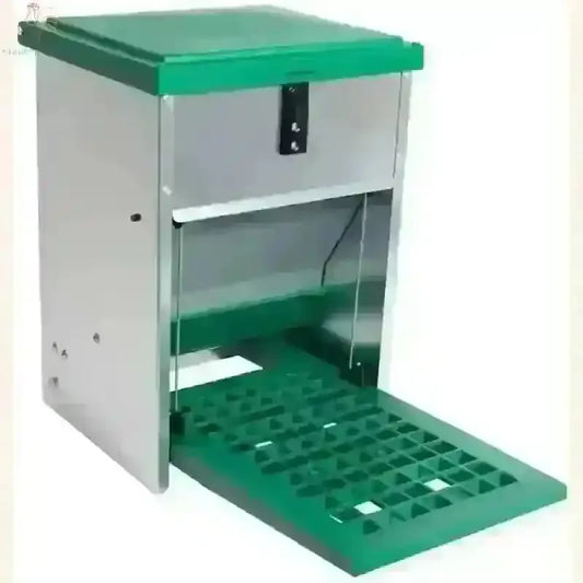 FeedoMatic Trap/ - voerbak 5kg met Rat Guard, Slim Voersysteem - Kippenpakket.nl