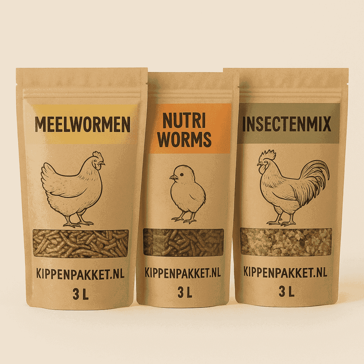 Happy Peck Party Pack - Kippenpakket.nl