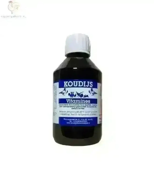 Koudijs Vitamines voor gezonde kippen en sterke weerstand, ideaal als supplement in drinkwater voor pluimvee.