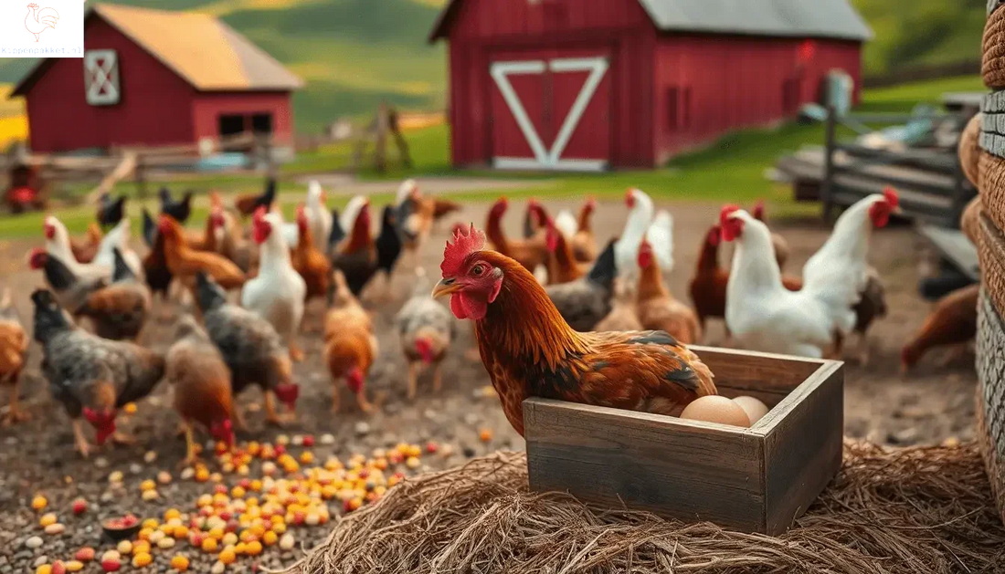 Hoe beïnvloedt het dieet van kippen hun ei-productie? - Kippenpakket.nl