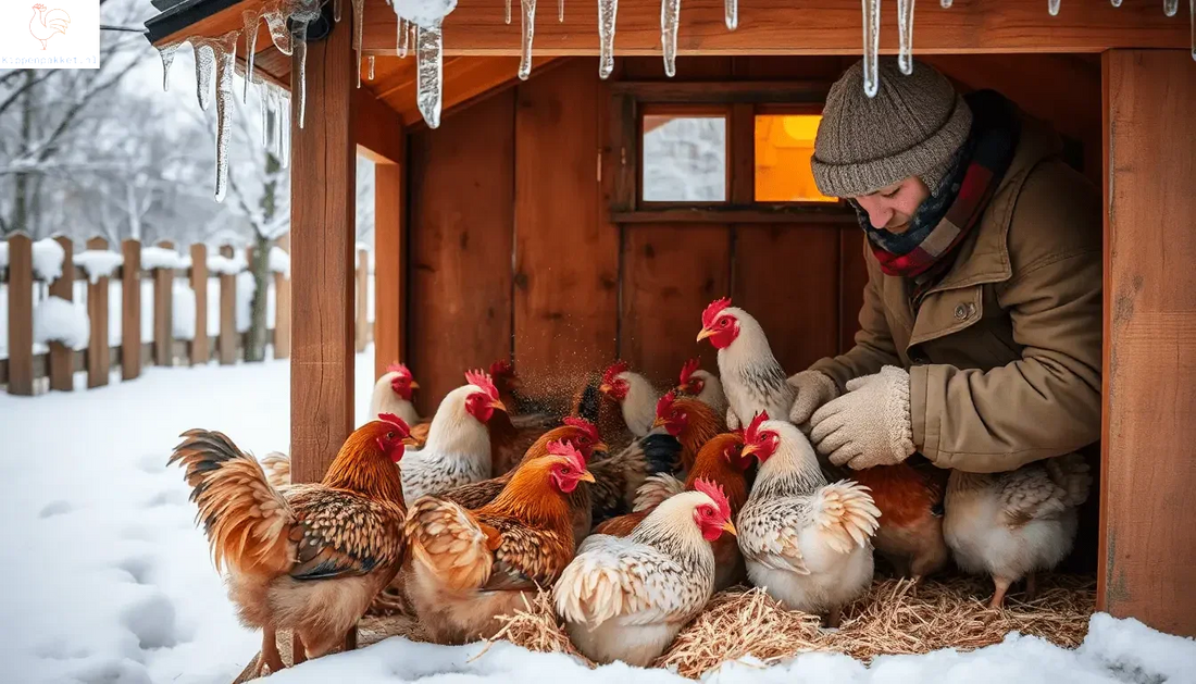 Hoe je je kippen goed verzorgt in de winter - Kippenpakket.nl