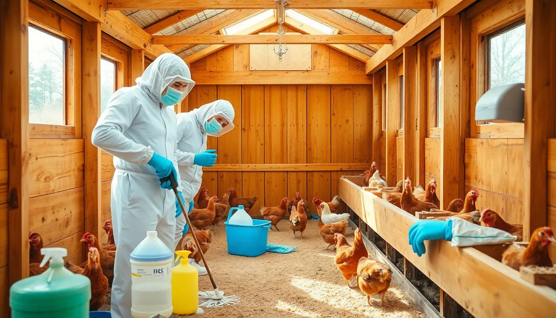 Kippenhok Schoonmaken: Een Stap-voor-Stap Hygiëneplan voor Gezonde Kippen
