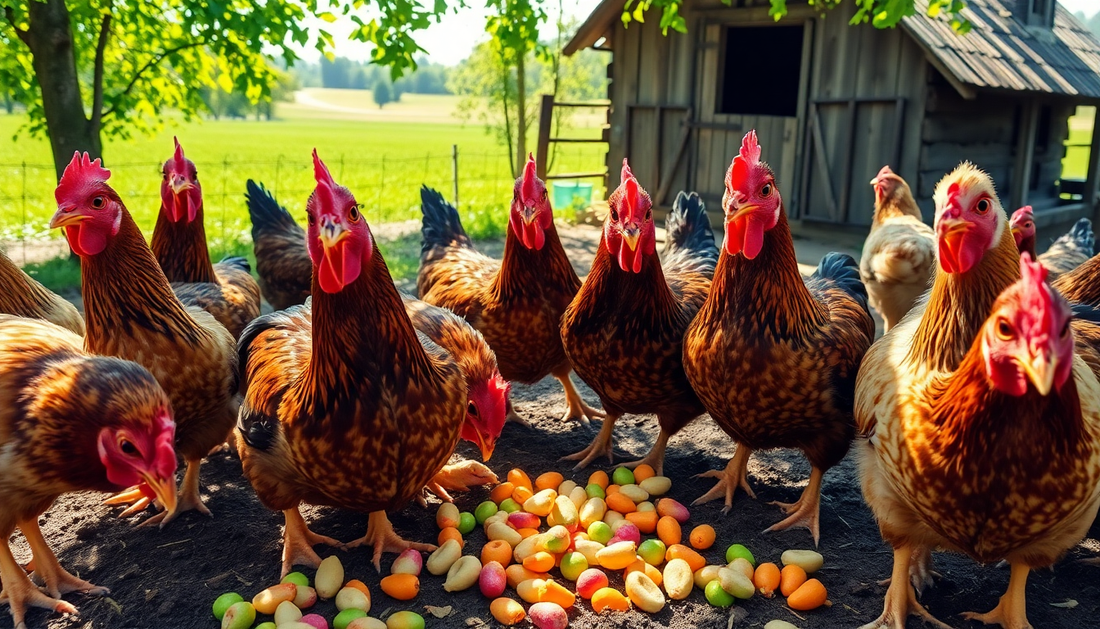 Gezonde Snacks voor Gelukkige Kippen: Verrijking en Voedingswaarde