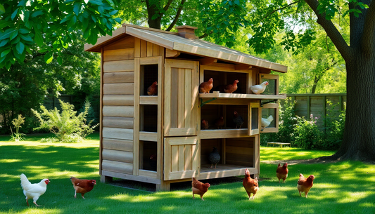 Maximize Your Chicken Coop's Potential: Innovative Solutions for Space-Saving and Customizable Structures