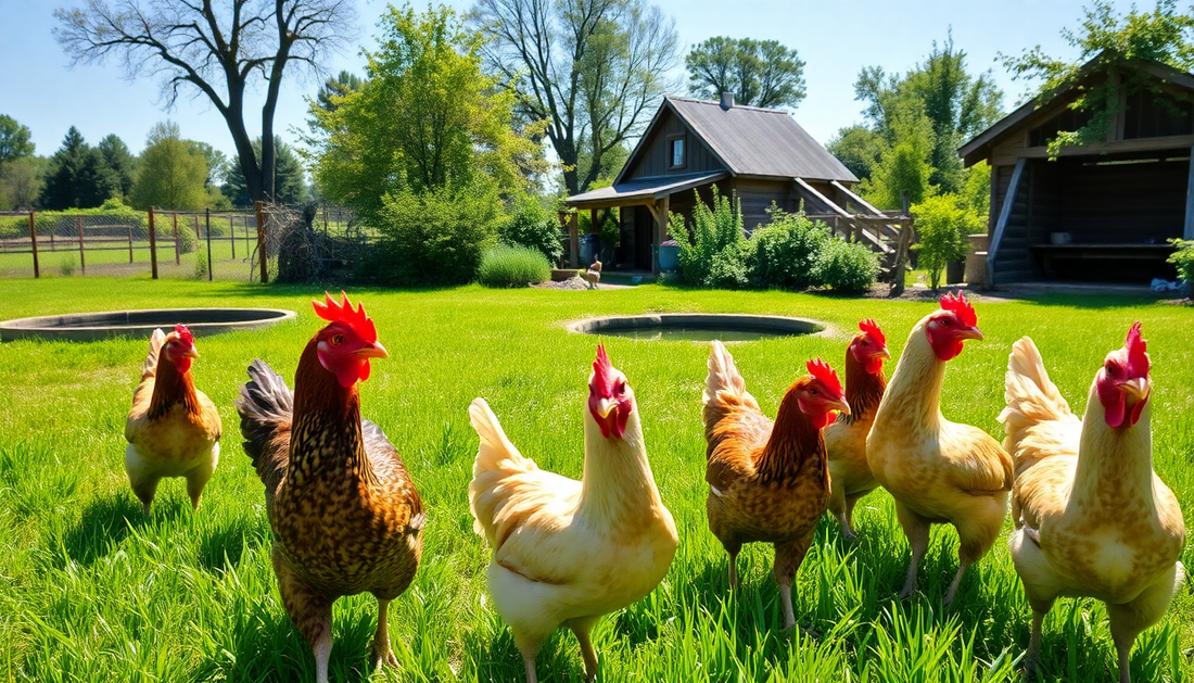 Optimale Omgevingsfactoren voor Gezonde en Gelukkige Kippen