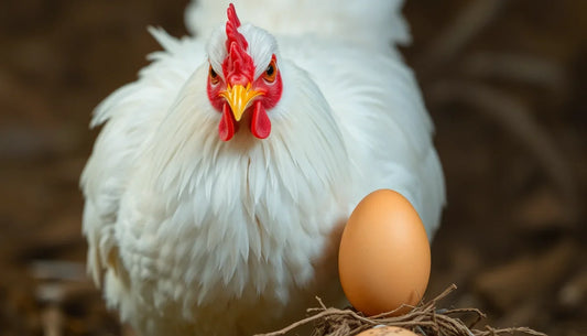 Waarom maakt een hen (kip) zoveel herrie nadat ze een ei heeft gelegd?