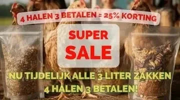 3L Hersluitbare Stazakken Kippenpakket.nl