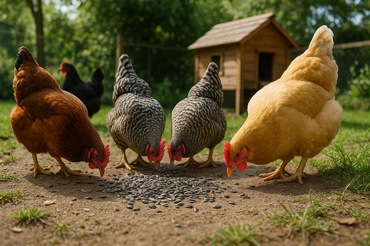 Sunflower Seeds – Energy-Rich Chicken Snack