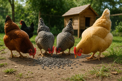 Sunflower Seeds – Energy-Rich Chicken Snack