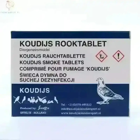 Koudijs Rooktabletten Tegen Schimmelinfecties Voor Dieren - Kippenpakket.nl