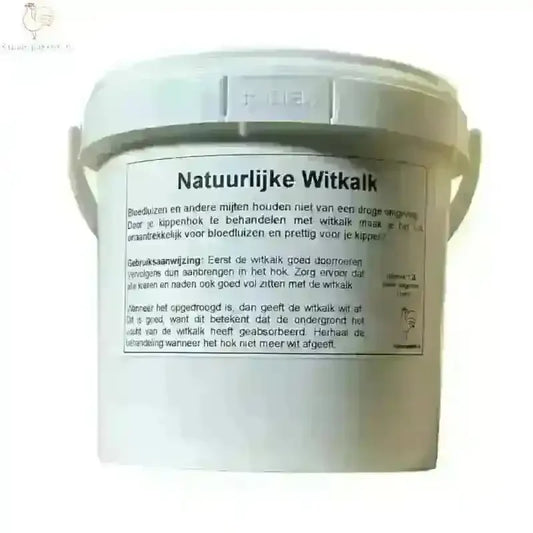 Natuurlijke Witkalk voor Een Ongediertevrij Kippenhok - Kippenpakket.nl