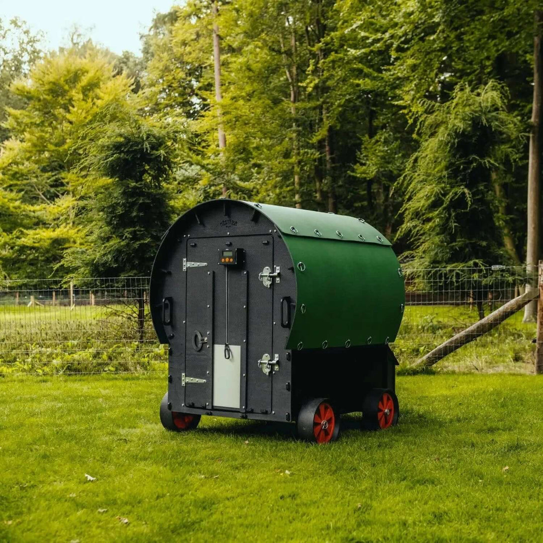 Nestera kunststof kippenhok Wagon - 5 tot 10 kippen - Kippenpakket.nl